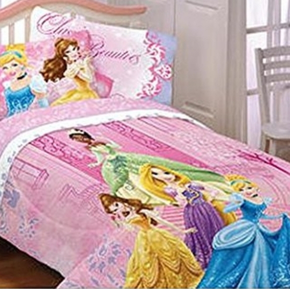 Disney Bedding Disney Princess Pink Girls Comforter Size Twinfull Poshmark